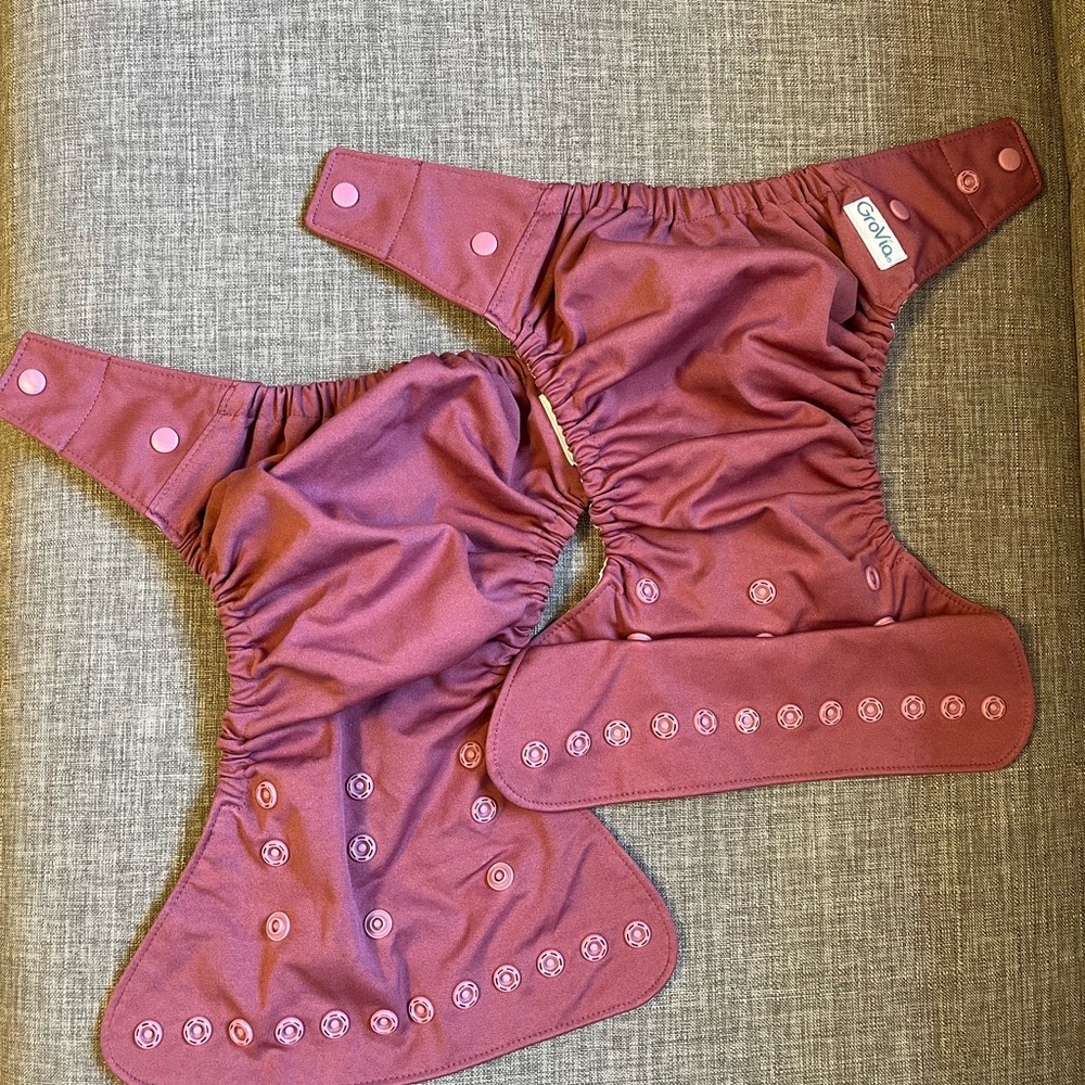 Grovia Cloth Diaper Set of Two (2)